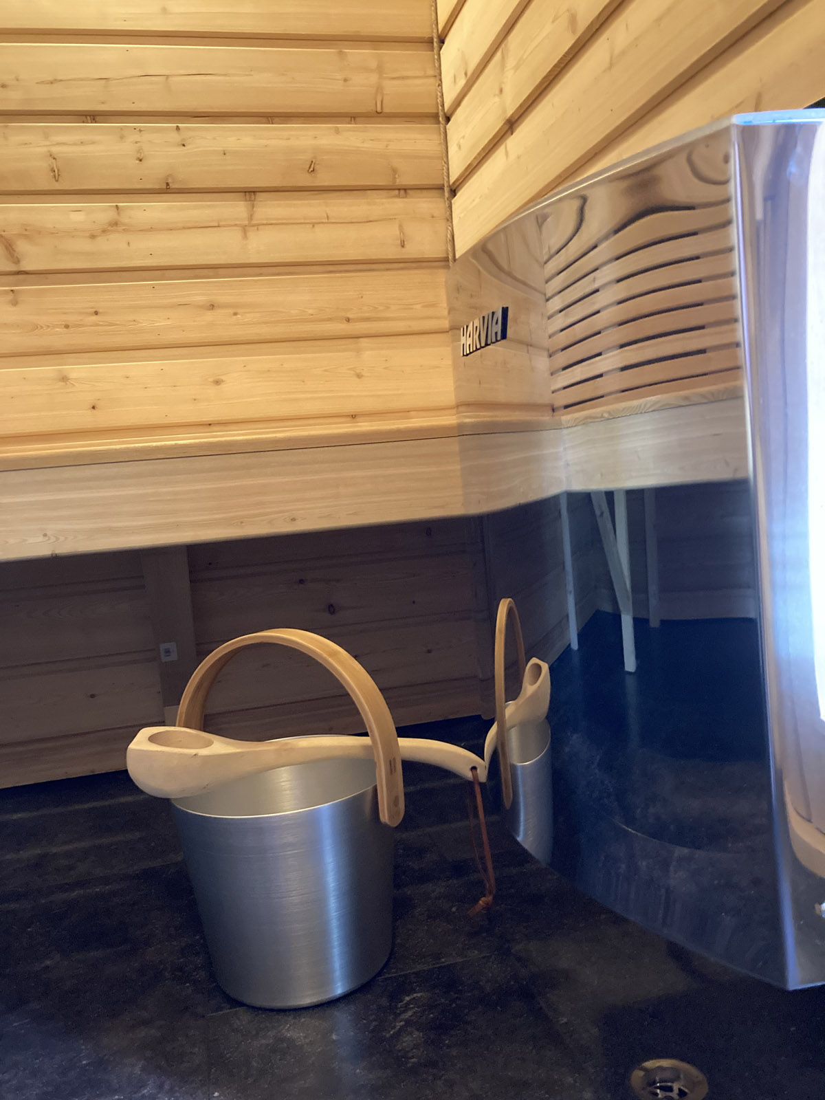 Garden room sauna