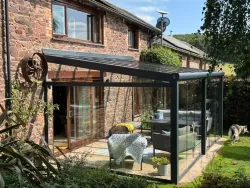glass veranda
