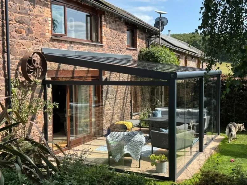 glass veranda glass veranda